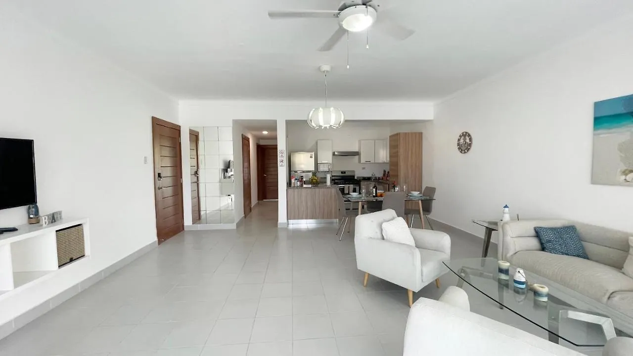 Precioso Apartamento A Solo Pasos De La Playa 蓬塔卡纳 多米尼加共和国