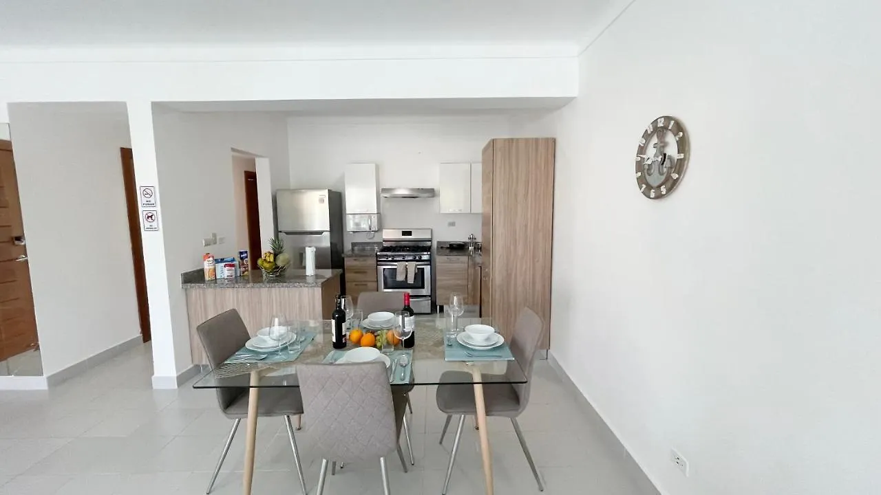 公寓 Precioso Apartamento A Solo Pasos De La Playa 蓬塔卡纳